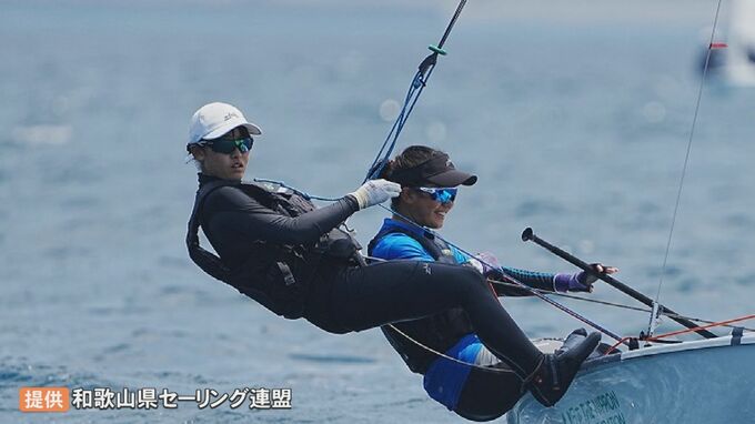 全国高校総体セーリング女子４２０級　境高校の森山・林ペアが優勝　「優勝のカギはコミュニケーション」　|　BSSニュース | BSS山陰放送