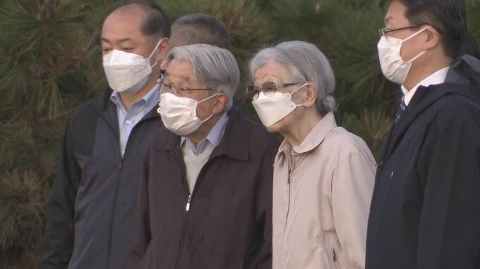 上皇ご夫妻 葉山町の岬「小磯の鼻」で散策 地元住民や犬とも交流「いくつぐらいですか」「尾っぽをよく巻いてるね」 思い出の地で約15分間楽しまれる|TBS NEWS DIG