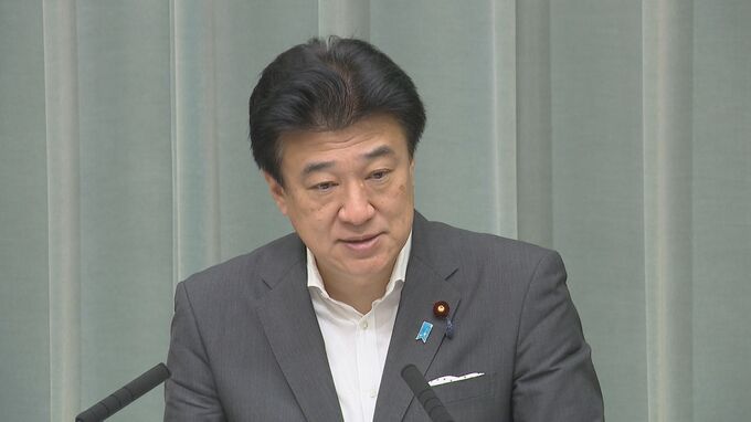 木原官房長官「強く抗議をするとともに撤回を申し入れた」　中国が日本から輸入の化学物質「ジクロロシラン」に反ダンピング措置