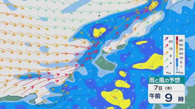 【大雨情報】石川・加賀地方で「線状降水帯」が発生 石川県では8日(金)朝までは雨の降りやすい状態続く見込み 土砂災害などに厳重警戒を 雨と風シミュレーション|TBS NEWS DIG