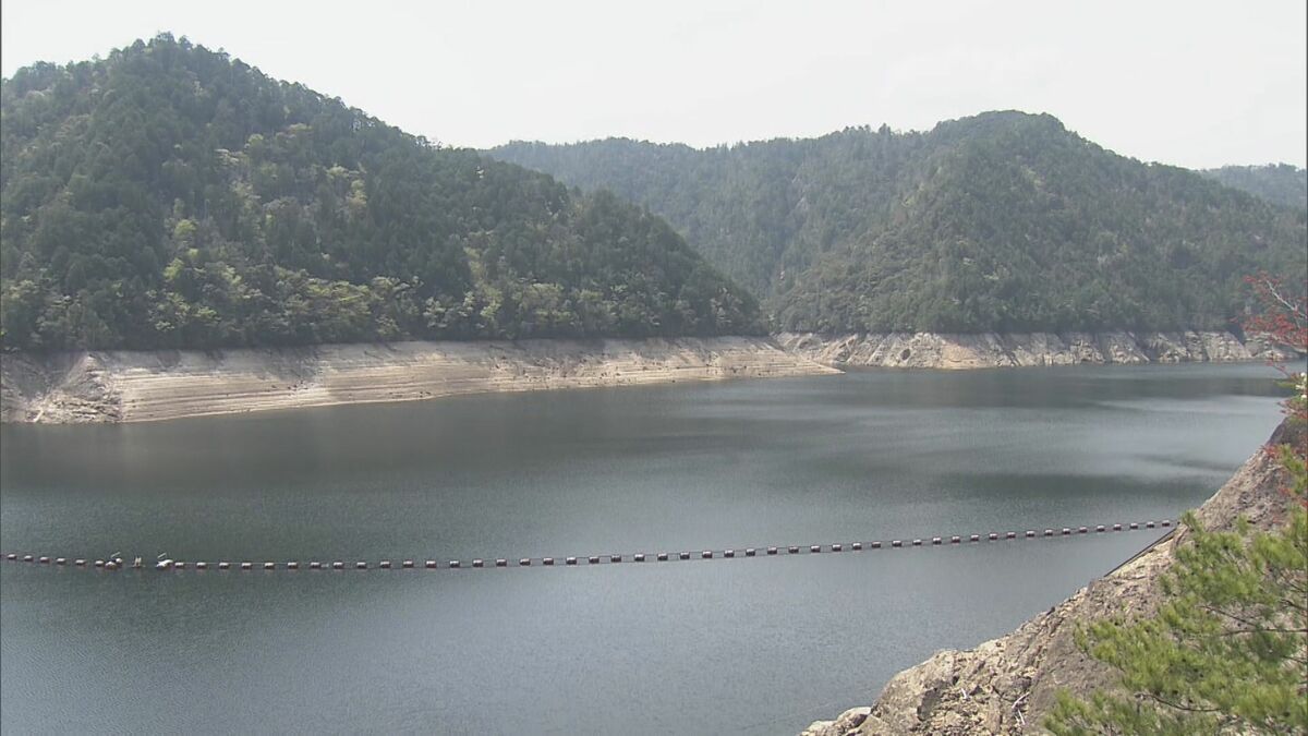 豊川用水の節水あす解除へ  最大の水源“宇連ダム”の貯水量が回復  先月から5%の節水が続く 愛知
