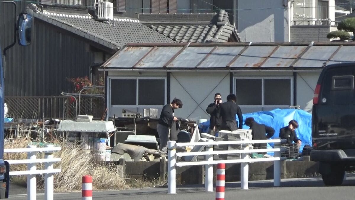 母親に刃物を突きつけ一時“立てこもり” 約2時間後に警察が突入し取り押さえられる 68歳息子を現行犯逮捕 その後釈放 愛知･あま市