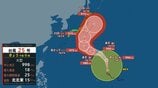 【台風情報】大型の台風25号（ドゥージェン）発生、熱帯低気圧から発達、マリアナ諸島を北北東へ…強風域は北側950km、中心気圧998hPa、最大瞬間風速25m【雨と風のシミュレーション】　|　富山のニュース｜天気・防災｜チューリップテレビ