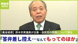 【裏金疑惑】鈴木宗男氏、政治資金パーティ売上は１億円、特捜部の捜査も経験「政治資金は税金かからない、透明性が必要。答弁差し控えさせていただきます...なんてもってのほか」古巣の自民党問題を語る|TBS NEWS DIG