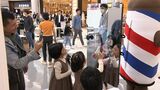 「理容室の良さ感じて」子どもたちが理容技術の体験イベントにチャレンジ 家族の髪をセット【岡山】|TBS NEWS DIG