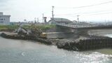 大雨で損傷した国道の「三郎丸橋」 高校生が重機の操縦体験 大分・日田市 | 大分のニュース|OBS NEWS|大分放送