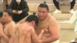 【大相撲】御嶽海が4年ぶりにふるさとで稽古を公開　心身ともにリフレッシュして相性のいい名古屋場所へ　（長野・木曽町）|TBS NEWS DIG
