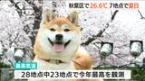 あっという間に高田城址公園の桜も“満開”に… 新潟県内7地点でも「夏日」 23地点で今年最高気温を記録 | 新潟のニュース・天気|BSN NEWS|BSN新潟放送