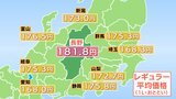 長野県内のガソリン価格 レギュラー181.8円で前週より2.2円値上がり 全国平均より7.6円高く 鹿児島、長崎、山形に続いて全国4番目の高水準|TBS NEWS DIG