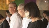 「ガラスがバリーンという音がした」『島田空襲』の犠牲者悼む慰霊のつどい開催空襲経験者が当時の状況語る=静岡・島田市|TBS NEWS DIG