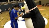 小学生のハンドボールチームにボールなどを贈呈 香川銀行シラソル香川の公式戦ハーフタイムに|TBS NEWS DIG