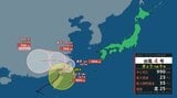 【ダブル台風情報】台風4号は台湾海峡を1時間におよそ25キロの速さで北へ進む 中心の気圧は990ヘクトパスカル 中心付近の最大風速は23メートル 最大瞬間風速は35メートル 台風3号は日本の東をゆっくりと北上 | SBC NEWS | 長野のニュース | SBC信越放送