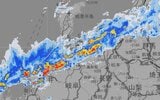 【大雨情報】富山県西部に大雨、浸水害の危険度高まる…気象台は雷や突風にも注意呼びかけ 昼前まで警戒【雨と風のシミュレーション】|TBS NEWS DIG