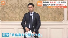 政倫審は公開？非公開？　与野党が駆け引き　自民党内からも「完全非公開は許されない」　自民派閥の裏金事件| TBS CROSS DIG with Bloomberg