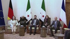 フランス、ドイツの外相がシリア暫定政府と会談 「多様性を持つシリアの平和的な政権移行の実現を再確認」| TBS CROSS DIG with Bloomberg