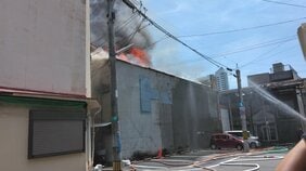 【速報】岡山市北区奉還町で建物火災　消防が出動|TBS NEWS DIG
