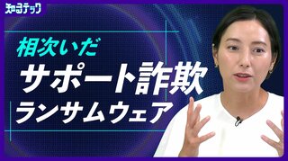 “焦りと恐怖心”で正常な判断をさせない データを人質に金銭を巻き上げる  相次いだ「サポート詐欺」「ランサムウェア」 の具体的事例と対策を解説| TBS CROSS DIG with Bloomberg
