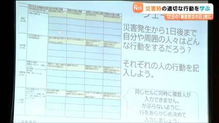 自分だけじゃなく友達や家族と協力したい」災害時の適切な行動学ぶ
