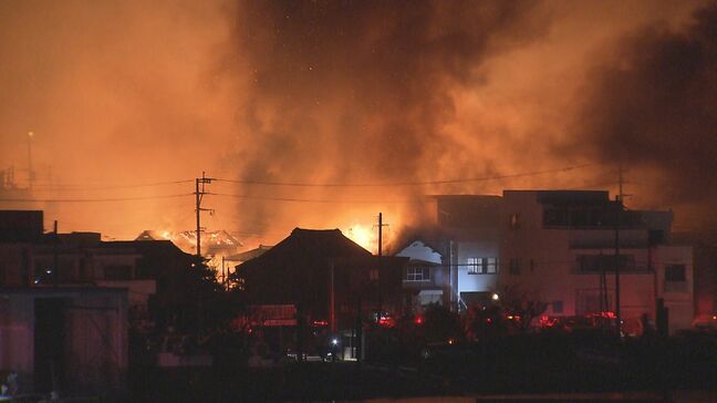 佐賀関大規模火災、被害拡大の要因は「強風」と「住宅密集」 専門家が分析 大分|TBS NEWS DIG