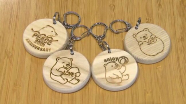 松山大学生と とべ動物園がコラボ  白クマ 「ピース」のキーホルダー開発   愛媛|TBS NEWS DIG