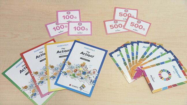 持続可能な社会への道のり、ゲーム感覚で学ぶ…損保ジャパン開発のSDGsカードゲーム 　福島|TBS NEWS DIG