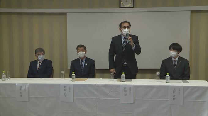 青森県知事選巡り下北郡４町村長が立候補表明のむつ市長の宮下氏の支援表明　４日　|　青森のニュース│ATV NEWS│青森テレビ