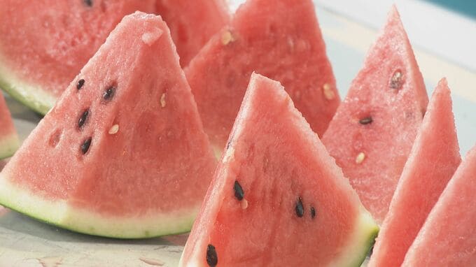 夏の味覚“金沢すいか”初出荷 シャリっとした食感と強い甘み　|　石川県のニュース｜MRO北陸放送