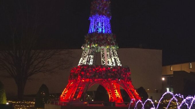 パリの街並み再現　リサとガスパールタウンのイルミネーション　富士急ハイランド　|TBS NEWS DIG