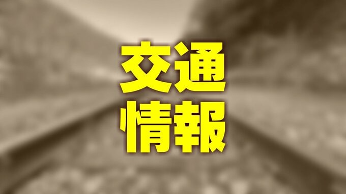 【交通情報】JR西日本　北陸線特急20本運休　今後の運転 “取り止め” “見合わせ” に注意　広い範囲で大雨見込む　富山|TBS NEWS DIG