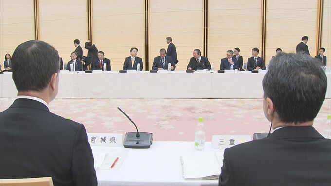 【速報】年収103万円の壁引き上げに伴う税収減めぐり　全国知事会が石破総理に直訴　「国からの恒久的な財政措置」を要求|TBS NEWS DIG