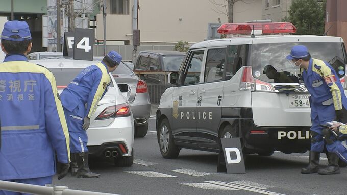 東京・足立区の14人死傷ひき逃げ事件　車両3台に衝突し停車の現場で実況見分　衝突直前に加速し無理に通り抜けようとしたか　警視庁|TBS NEWS DIG