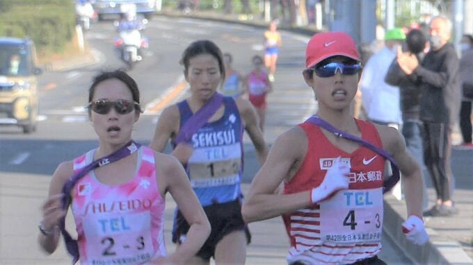 【クイーンズ駅伝速報】3区（10.9㎞）通過順位 JP日本郵政グループがトップに浮上 東京五輪代表対決 廣中✖一山✖新谷|TBS NEWS DIG