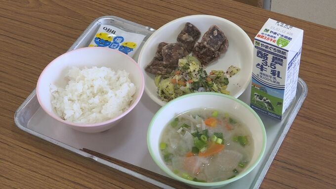 近代捕鯨発祥の地・下関市で学校給食に「クジラ」　|　山口のニュース・天気・防災｜tys NEWS｜ｔｙｓテレビ山口