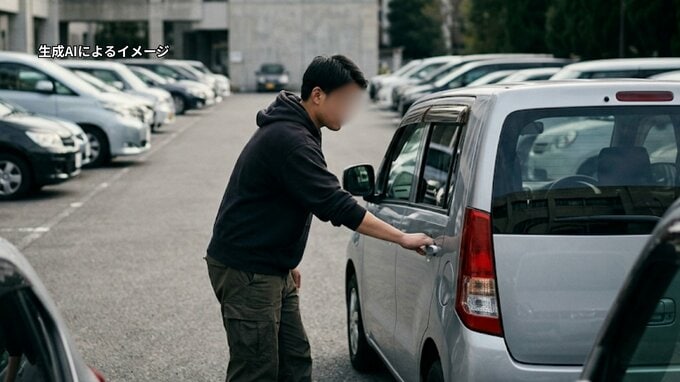 「ドアミラーが折り畳まれていない車は施錠されていない」 大学の駐車場で車上荒らし繰り返す　楽器の三線など盗んだ男ら6人を検挙　沖縄|TBS NEWS DIG