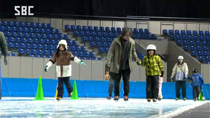 3連休最終日　日本勢が活躍したオリンピック効果!?　休日のスケート場にぎわう　長野・エムウェーブ　|　SBC NEWS | 長野のニュース | SBC信越放送