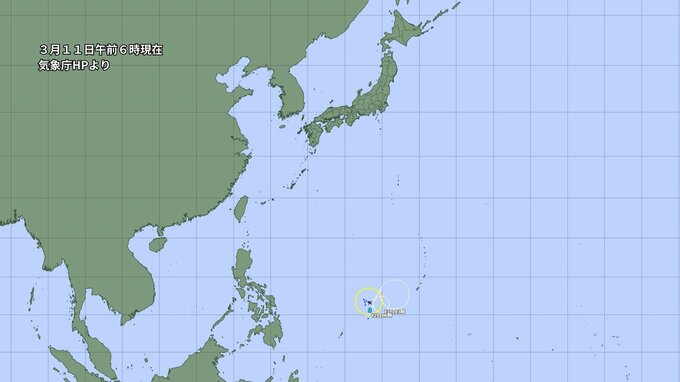 【台風情報】フィリピンの東の熱帯低気圧が台風3号に|TBS NEWS DIG
