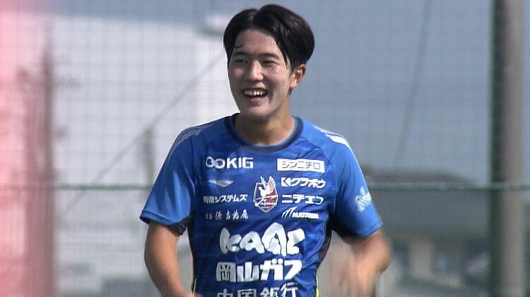 ファジアーノ岡山の佐藤龍之介選手（18）ワールドカップチリ2025