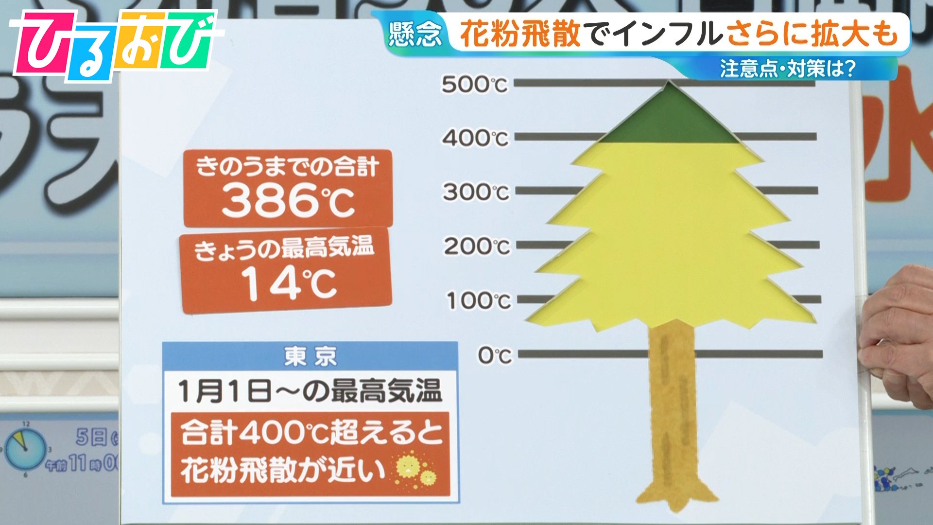 東京 花粉 今日