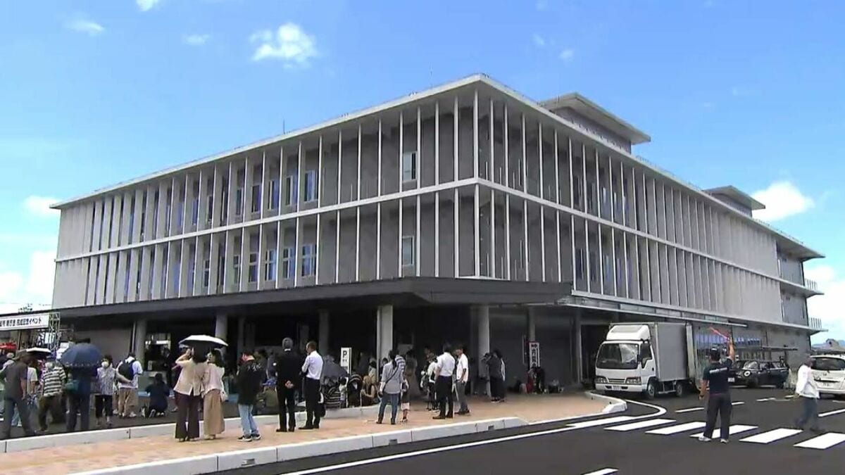 南九州市役所の新しい庁舎が完成　今月24日開庁へ　鹿児島