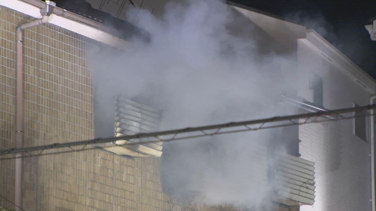 名古屋・昭和区の店舗兼住宅で火災　住民の８８歳の男性が搬送されるも死亡　３階建ての建物が半焼