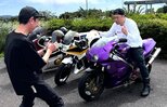 【 レイザーラモンRG 】 「チュートリアル福田渾身のカスタム『90年代の走り屋風パープルのRVF400』」 SNSに写真公開 「さすがすぎる!こんなんしたい!」|TBS NEWS DIG