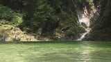 涼を求めて　美しいエメラルドグリーンに輝く尾白川渓谷・千ヶ淵|TBS NEWS DIG