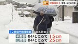 雪のピーク過ぎるも強い冬型の気圧配置が続く なだれや落雪 除雪中の事故に注意 富山　|　富山のニュース｜天気・防災｜チューリップテレビ