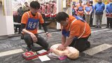 パチンコ店で火災発生を想定した防災訓練 春の全国火災予防運動 大分 | 大分のニュース|OBS NEWS|大分放送