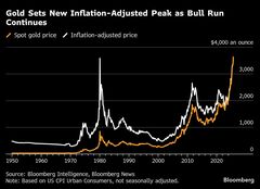 金4000ドル突破、3年にわたる上昇局面を5つのチャートで検証| TBS CROSS DIG with Bloomberg