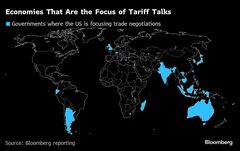 トランプ政権、通商交渉の優先リスト策定－経済規模は大小さまざま| TBS CROSS DIG with Bloomberg