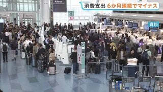5月の消費支出 0.4％減で6か月連続のマイナスに　イラン情勢や円安影響で海外旅行が減少| TBS CROSS DIG with Bloomberg