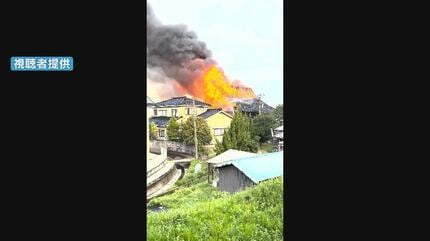 火事続報】「本堂に燃え移って真っ赤で…」住宅密集地の寺院で火事 ほぼ