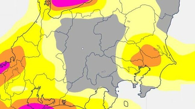 【関東甲信】12日夜のはじめ頃にかけ　雷を伴った激しい雨の降る所が　【雨と風のシミュレーション・発雷確率】|TBS NEWS DIG