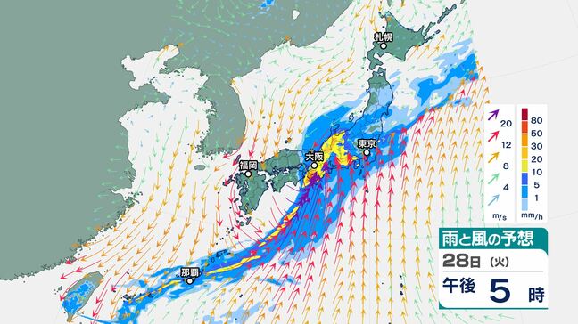 【台風1号】「強い」勢力に発達 気象庁の予想進路は? 29日にかけ西日本・東日本などでは「大雨」となるおそれ 雷を伴った非常に激しい雨も|TBS NEWS DIG